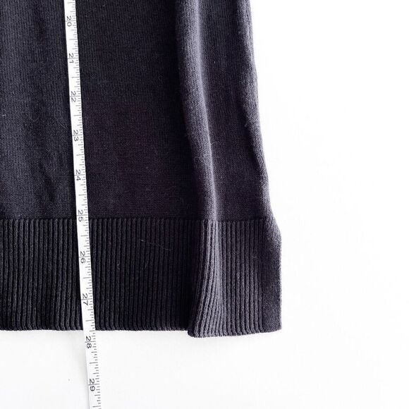 R Essentials Reitmans Women's Knitted Open Front Cardigan Black Size 3X Plus NWT - Picture 8 of 9